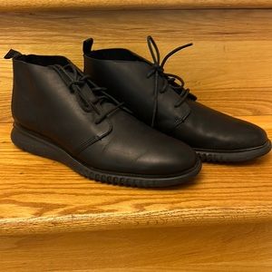 10 1/2M Black Cole Haan Zero Grand Chukka